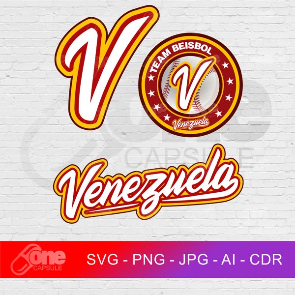 Venezuela Baseball, Venezuela Classic Design World 2023 Svg, Png, Jpg, Ai, Cdr Design - Venezuela Beisbol Proud