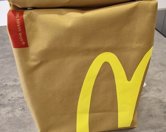 McDonald bag shoulder bag ruck sack a take on a  takeaway bag Brand New - Children and Adult Gifts