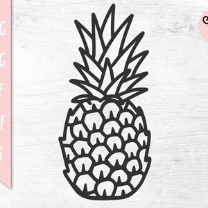 Pineapple SVG file, Pineapple Cut File, SVG for Cricut, Pineapple Clip Art, Pineapple Shirt SVG