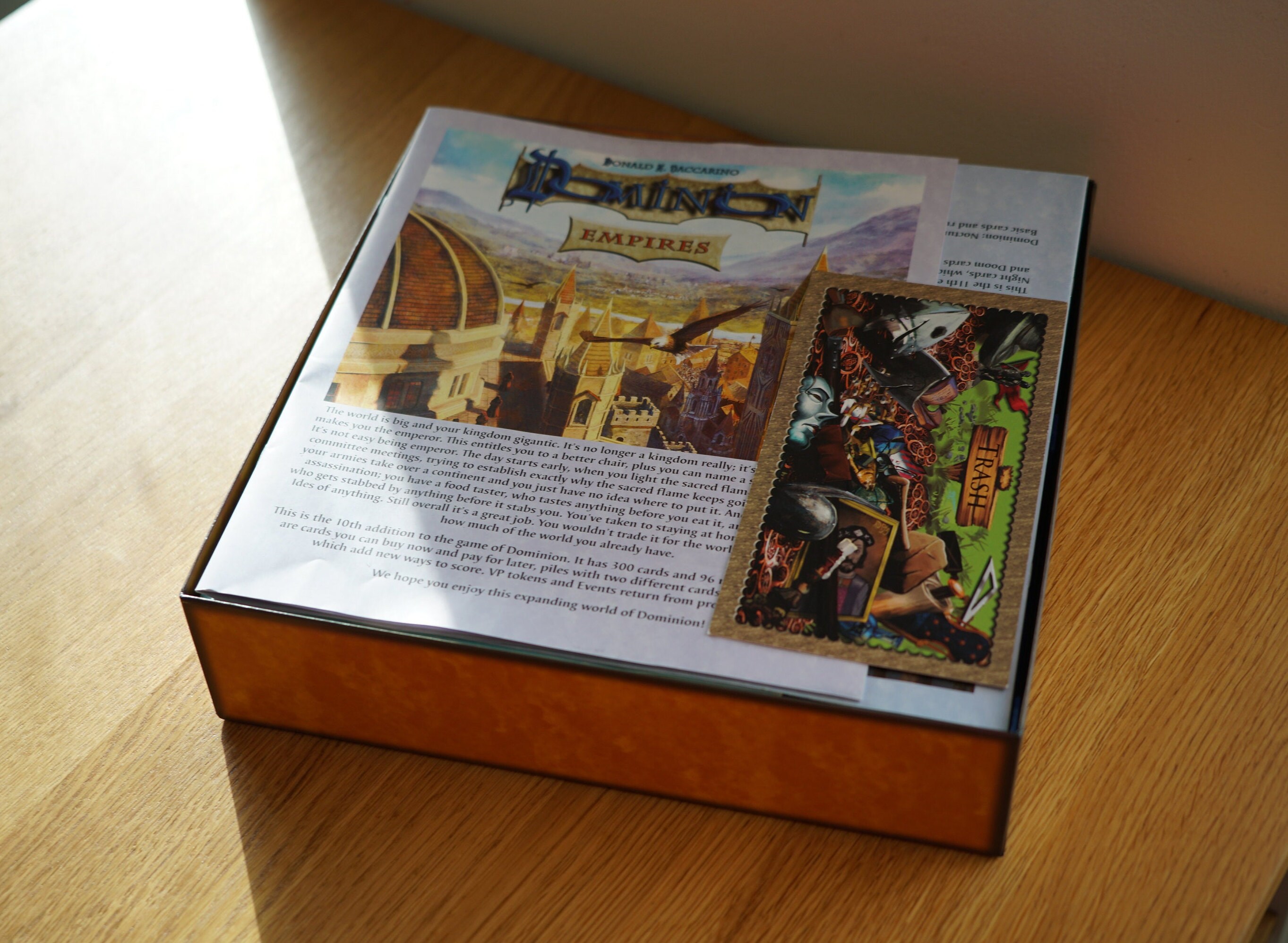 Dominion Card Holder / Insert / Organiser Etsy