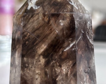 Smoky Elestial quartz