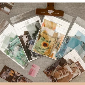 70 pcs Photography Washi Sticker Pack for junk journals, bullet journals, scrapbooking, etc