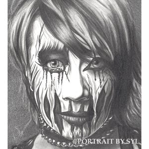 Asuka Hand Drawn Art Print