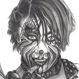 Iyo Sky vs. Asuka Hand Drawn Art Print