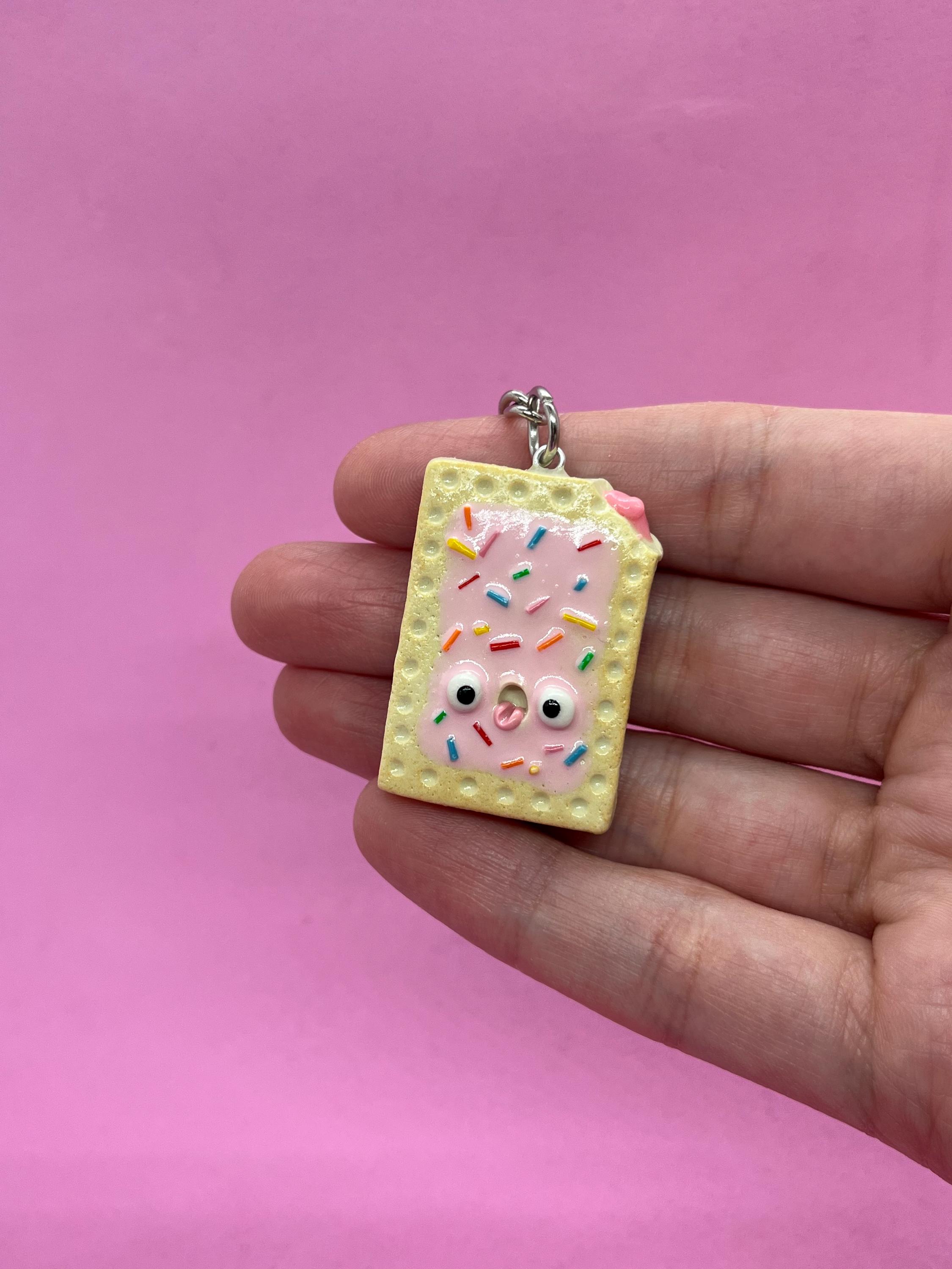 Mini Milkshake Keychains Strawberry Milkshake Pop Tart Keychain | Kawaii, Clay Keychain, Funny ...