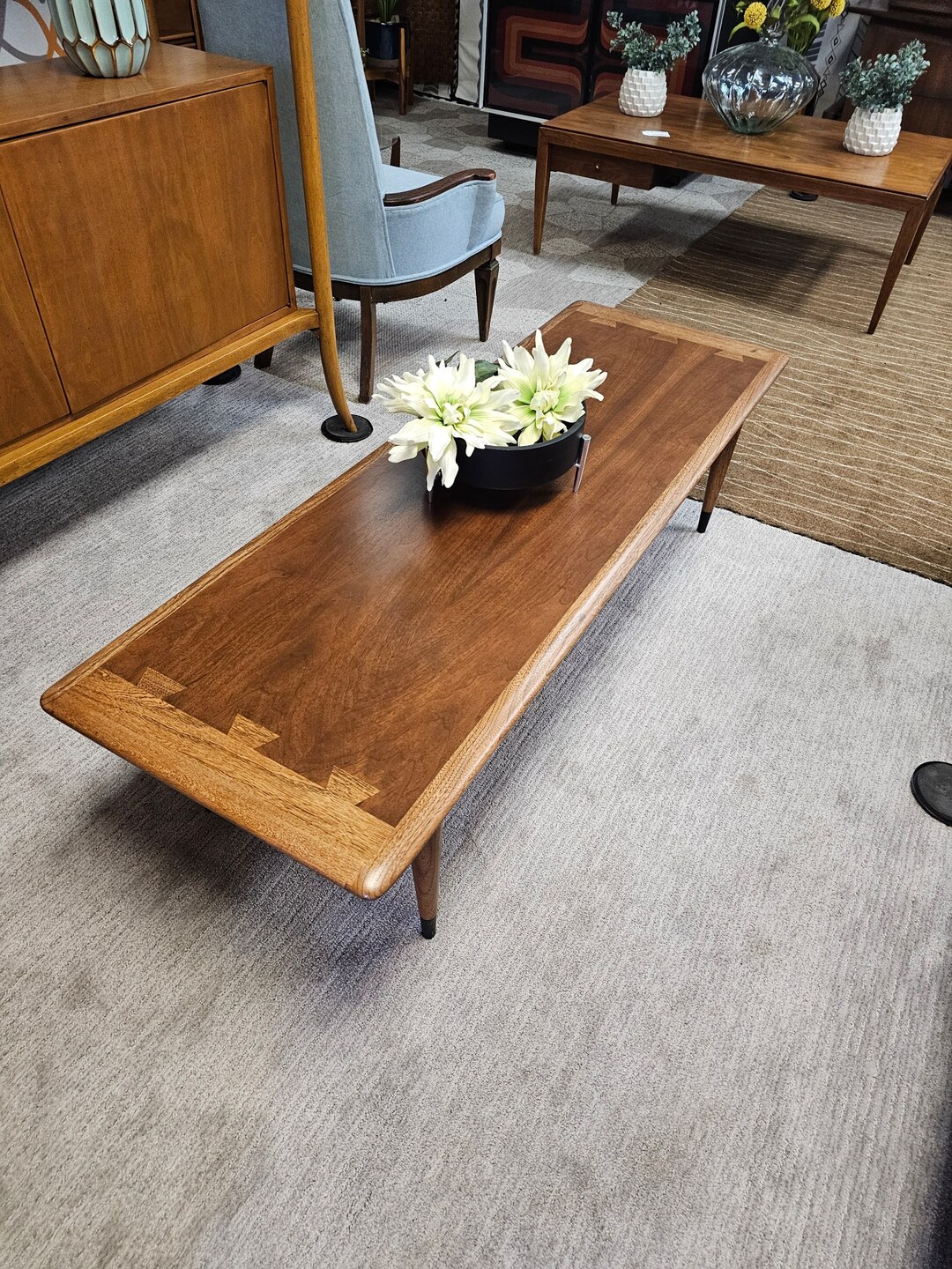 Lane Acclaim Collection Coffee Table 1950s Vintage MCM free Shipping Etsy