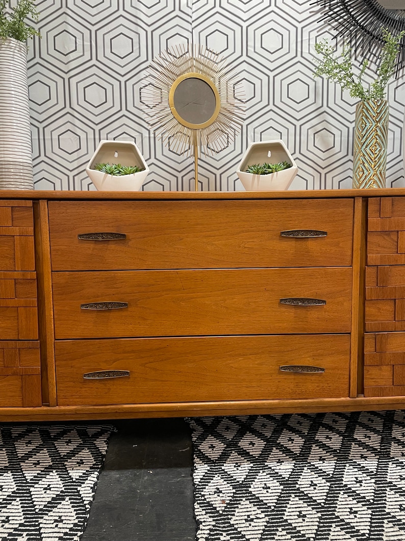 Mid Century Modern Dresser 1960s MCM Furniture MCM Bedroom FREE ...