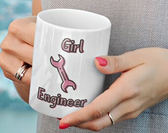 Girl Engineer Coffee Cup