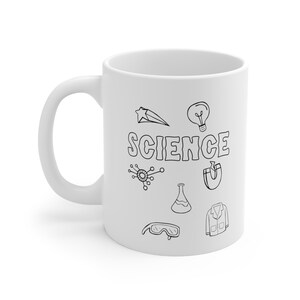 Science Geek Teacher Coffee Mug for Scientist