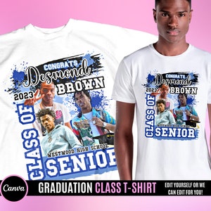 Graduation T Shirt Design, Editable in canva, Senior Night Shirt,  Family T Shirt Design Template, Perfect for Sublimation, DTF or DTG