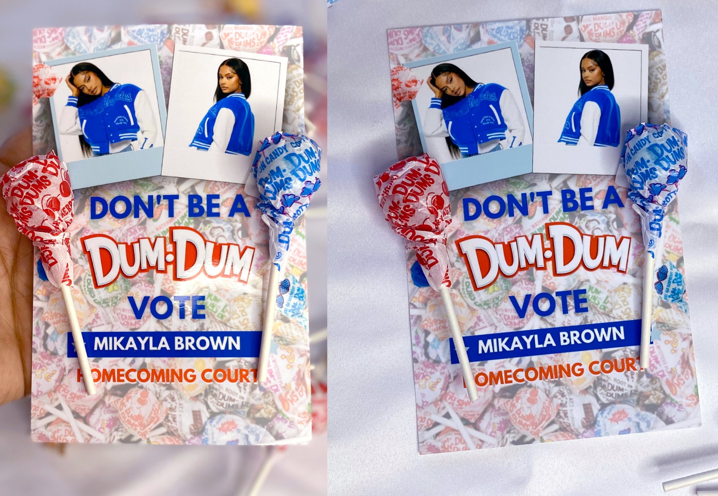 Vote Candy Lollipop Candy Tag, Election Campaign Voting Cards, Vote for Me ...