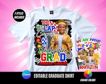Preschool Graduation Shirt, Kindergarten Graduation Sihrt Center Shirt Design, Editable in canva, T Shirt Design Template, Sublimation DTF