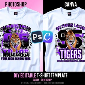 Reunion Alumni Shirt, Football T Shirt Design, Editable in canva and photoshop, T Shirt Design Template, Perfect for Sublimation, DTF or DTG