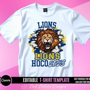 Alumni Team Spirit Design File, Homecoming T Shirt Design, Editable in canva, T Shirt Design Template, Perfect for Sublimation, DTF or DTG