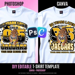 Reunion Alumni Shirt, Football T Shirt Design, Editable in canva and photoshop, T Shirt Design Template, Perfect for Sublimation, DTF or DTG