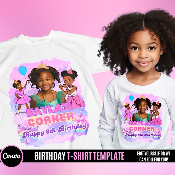Birthday T Shirt Design Template, Perfect for Sublimation, DTF or DTG, T Shirt design
