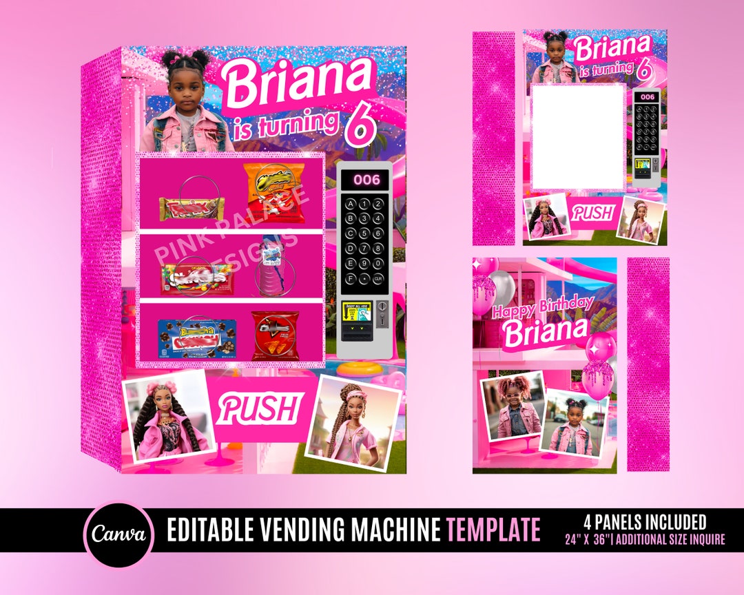 Vending Machine Template, Birthday Gift, Graduation Crafts, Birthday