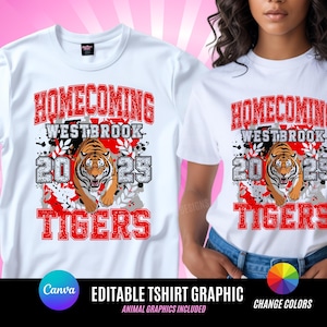 School Spirit , Alumni Shirt, Football T Shirt Design, Editable in canva, T Shirt Design Template, Perfect for Sublimation, DTF or DTG