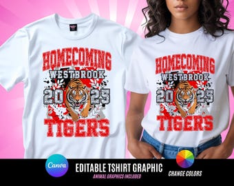 School Spirit , Alumni Shirt, Football T Shirt Design, Editable in canva, T Shirt Design Template, Perfect for Sublimation, DTF or DTG