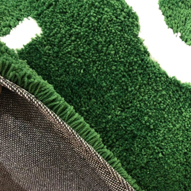 Wet Grass Rug Hypebeast Rug fedex Shipping 100 Wool Etsy