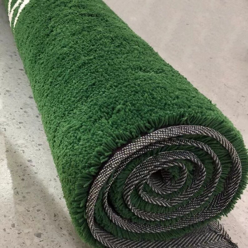 Wet Grass Rug Hypebeast Rug fedex Shipping 100 Wool Etsy