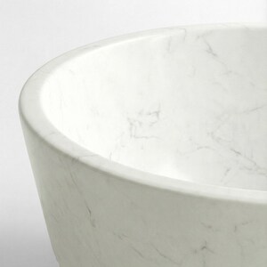 carrara marble bathtub
