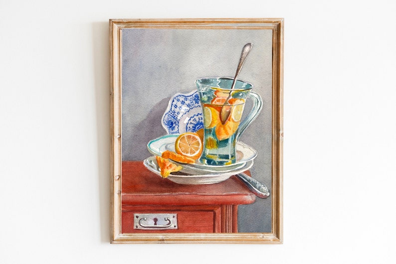 Still Life,painting, Kitchen Still Life,vintage Still Life, Kitchen