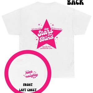 Stars Are Blind Lyric Inspired Shirt, Paris Tshirt, Pop music graphic tee, Y2K Music Tshirt