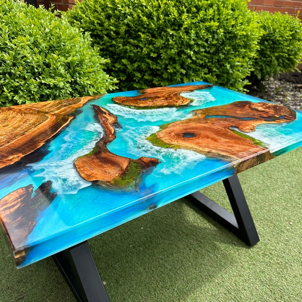 Resin Coffee Table Etsy UK