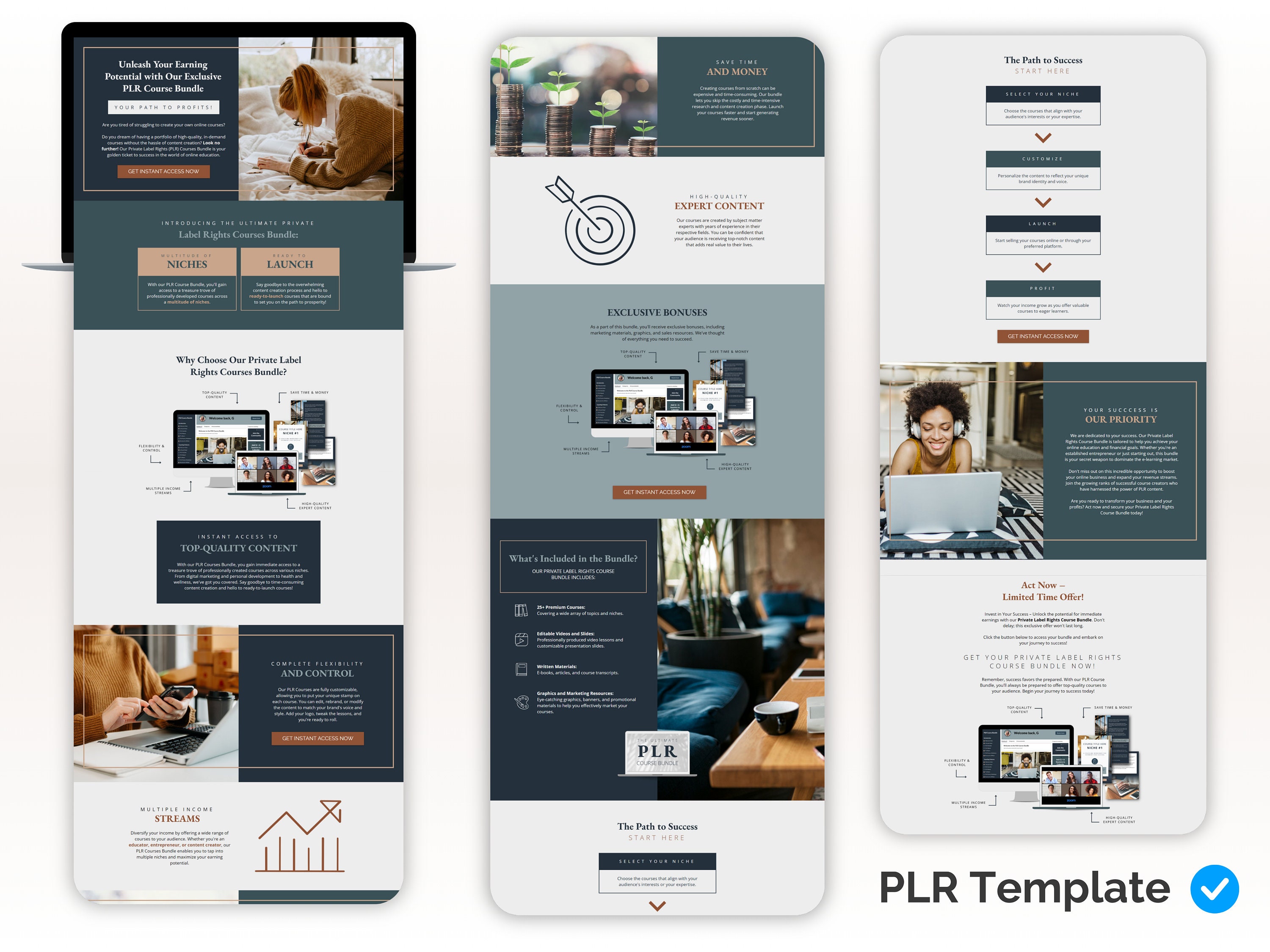 Systeme.io PLR Sales Page Template Systemeio Private Label Rights ...