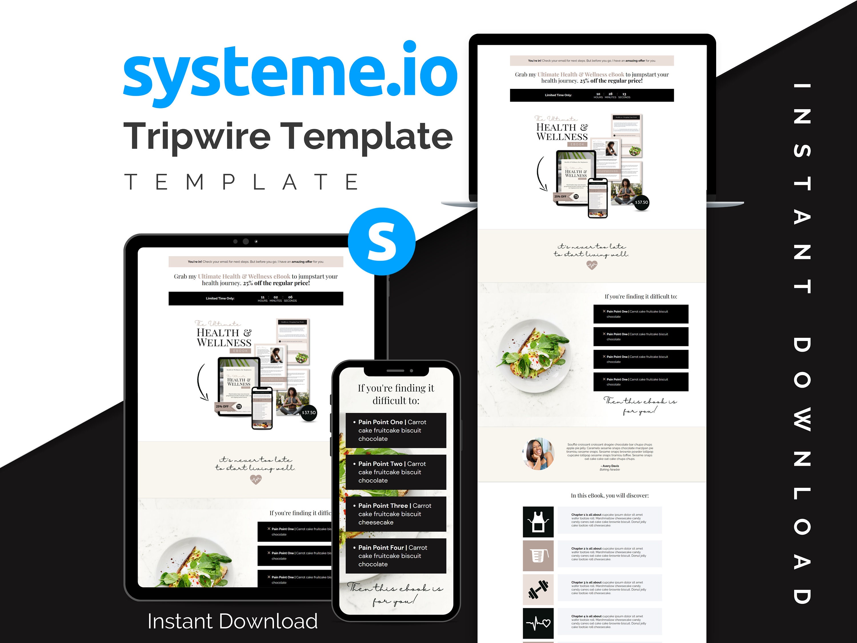 Boho Neutral Systeme io Tripwire Template Coaching Systeme Io Funnel Boho Neutral Systeme io Tripwire Template Coaching Systeme Io Funnel