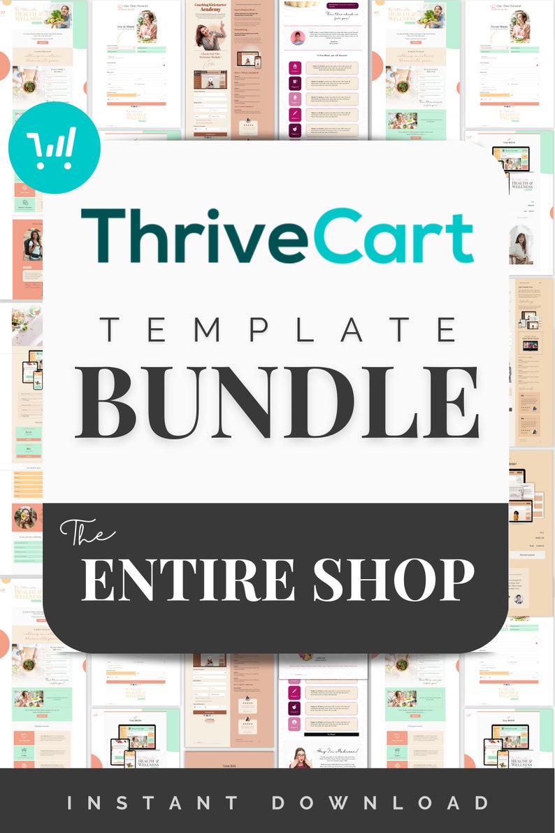 Thrivecart Template Bundle the Entire Shop Checkout Tripwire Etsy Thrivecart Template Bundle the Entire Shop Checkout Tripwire Etsy