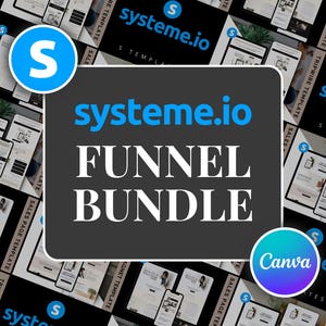 Systeme.io Funnel Bundle Boho Neutral | Lead Magnet Opt-in | Tripwire | Sale Page Templates | Systeme io Funnel Beige Systemeio Templates
