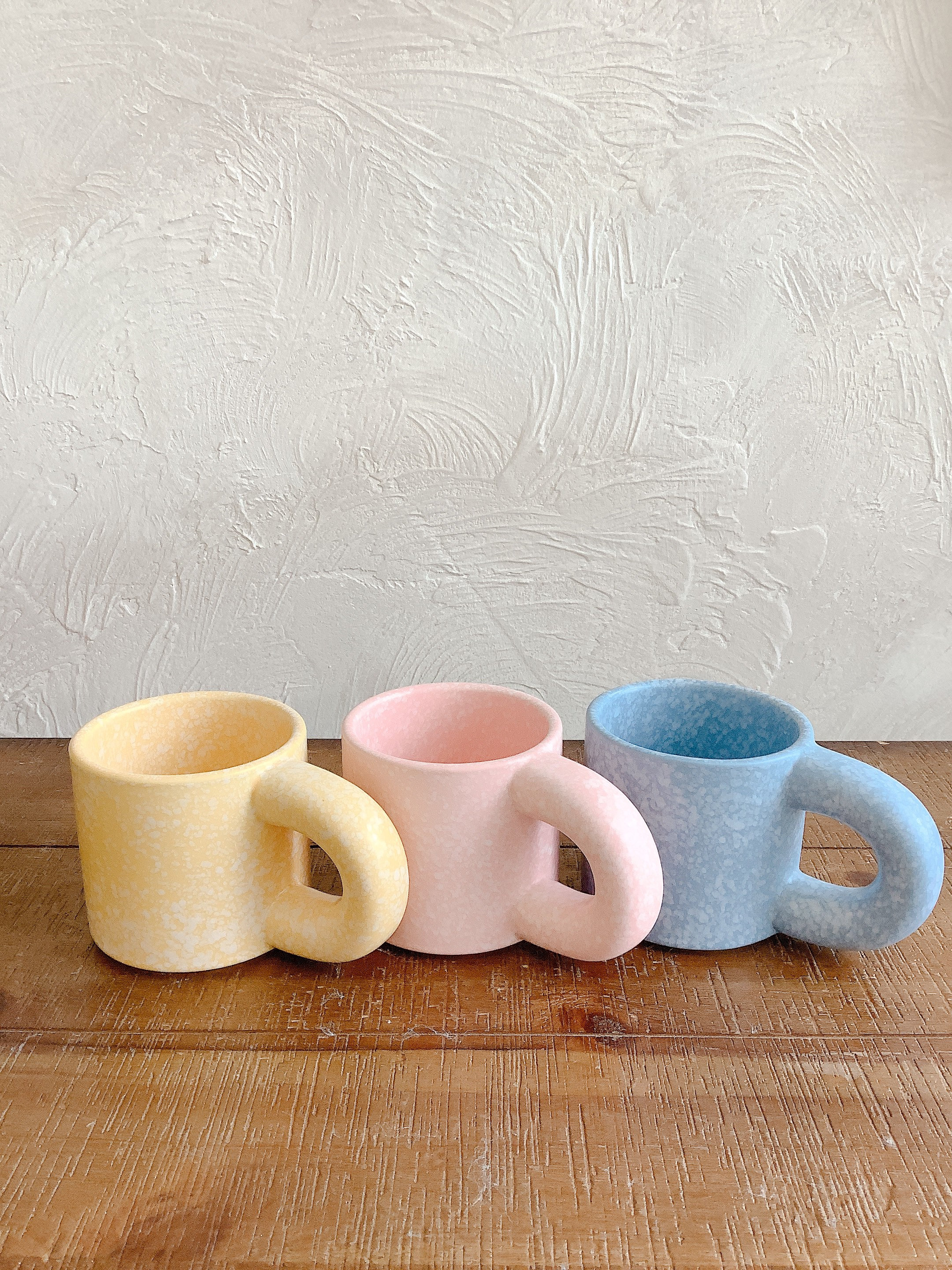 Ceramic Cup Beads Handle Design Ceramic Mug,Nordic Style Mug,Home