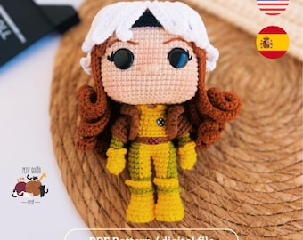 Rogue Heroine Amigurumi-patroon – Hero gehaakte PDF
