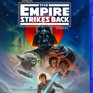 The Empire Strikes Back (1980) Despecialized Edition Custom Blu-ray Cover (no Blu-ray Disc)