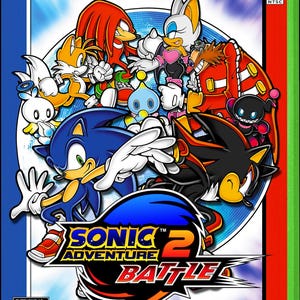 Sonic Adventure 2 Battle Custom Xbox 360 Cover (No Game)
