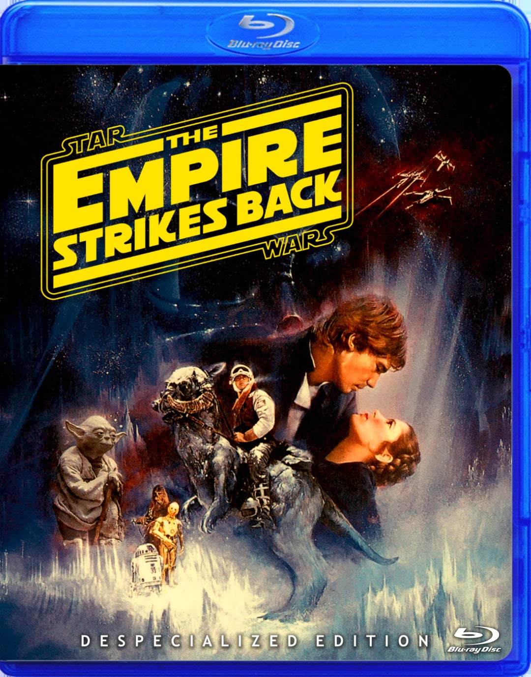The Empire Strikes Back Despecialized Edition Custom Bluray Cover 1990