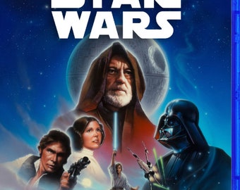 Star Wars (1977) Despecialized Edition Custom Blu-ray Cover (no Blu-ray Disc)