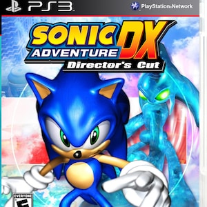 Sonic Adventure DX Reverse Edition PS3 Cover (Kein Spiel)