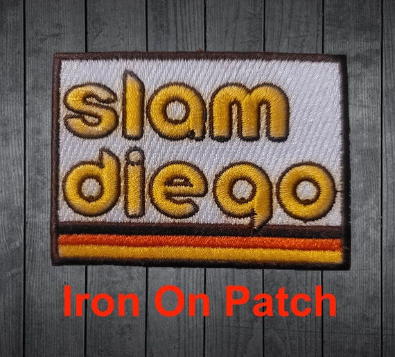 thumbnail image 2 of Vintage San Diego Padres Iron On Patch – MLB Baseball Embroidered Logo (Reproduction) 2 of 6