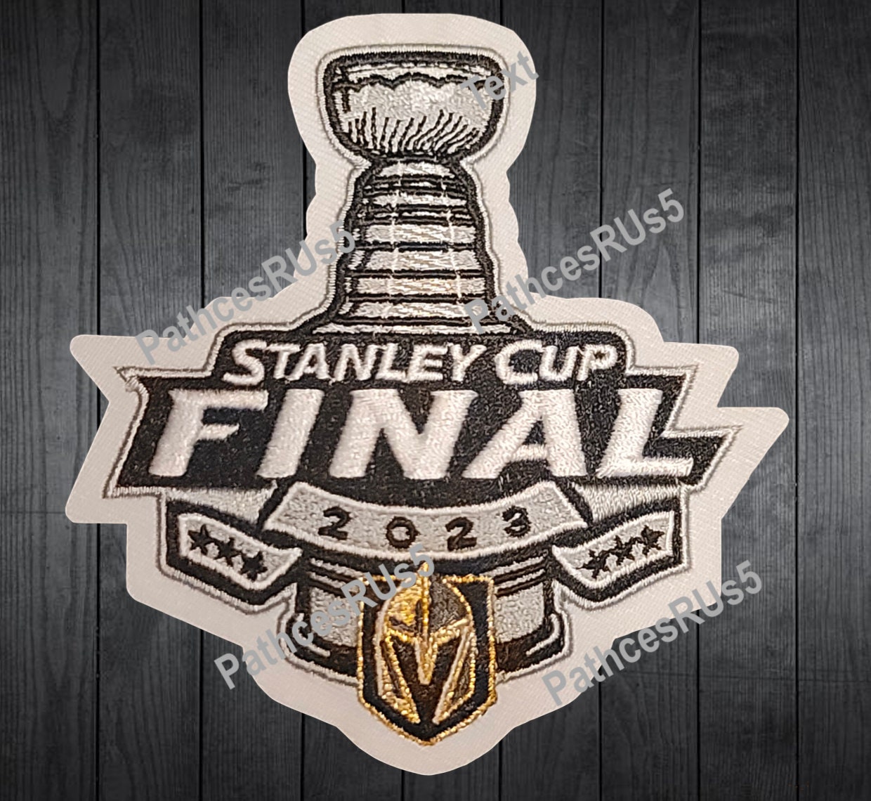 2023 Stanley Cup Final Champions Embroidered Jersey Patch Vegas Knights