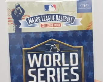 Official 2020 World Series Patch - MLB Baseball Wordl Series Jersey Collectors Patch LA Dodgers Tampa Bay Rays