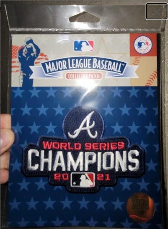 Atlanta Braves Official 2021 World Series Champions Patch MLB 