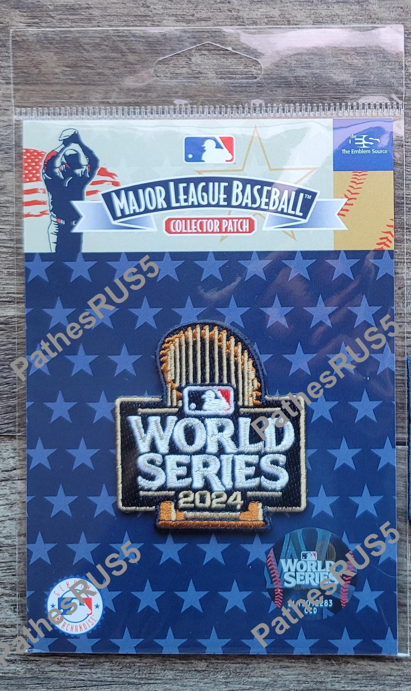 2024 World Series Patch - New York Yankees Los Angeles Dodgers