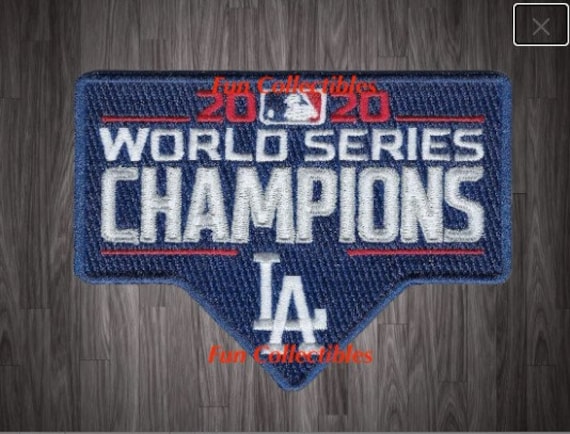 world series champions patch