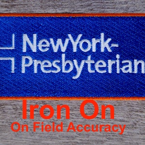 New York Presbyterian Patch New York Mets  2nd Version Baseball Jersey Patch