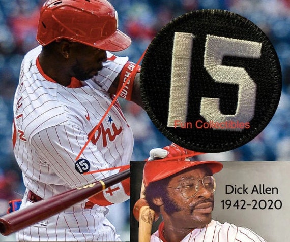 Dick Allen Patch 15 Memorial 2021 Philadelphia Phillies 