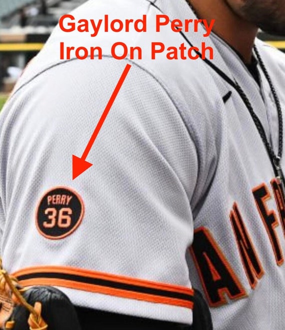 Gaylord Perry Patch 36 Memorial San Fransisco Giants 