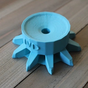 10-Hole Paint Pour Funnel Tool v2.0: 3D Printed Acrylic Art Device